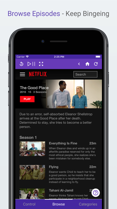 Screenshot #3 pour Remote for Netflix!