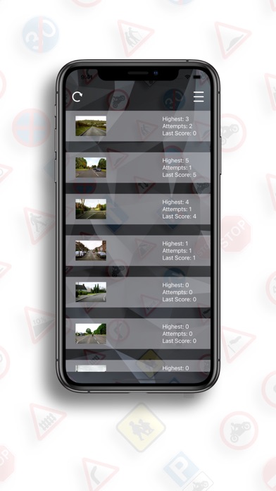 Motorcycle Theory Test Lite UK Screenshot