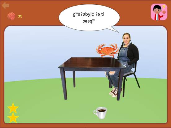 Our Table - Lushootseed iPad screenshot 6 - Education app