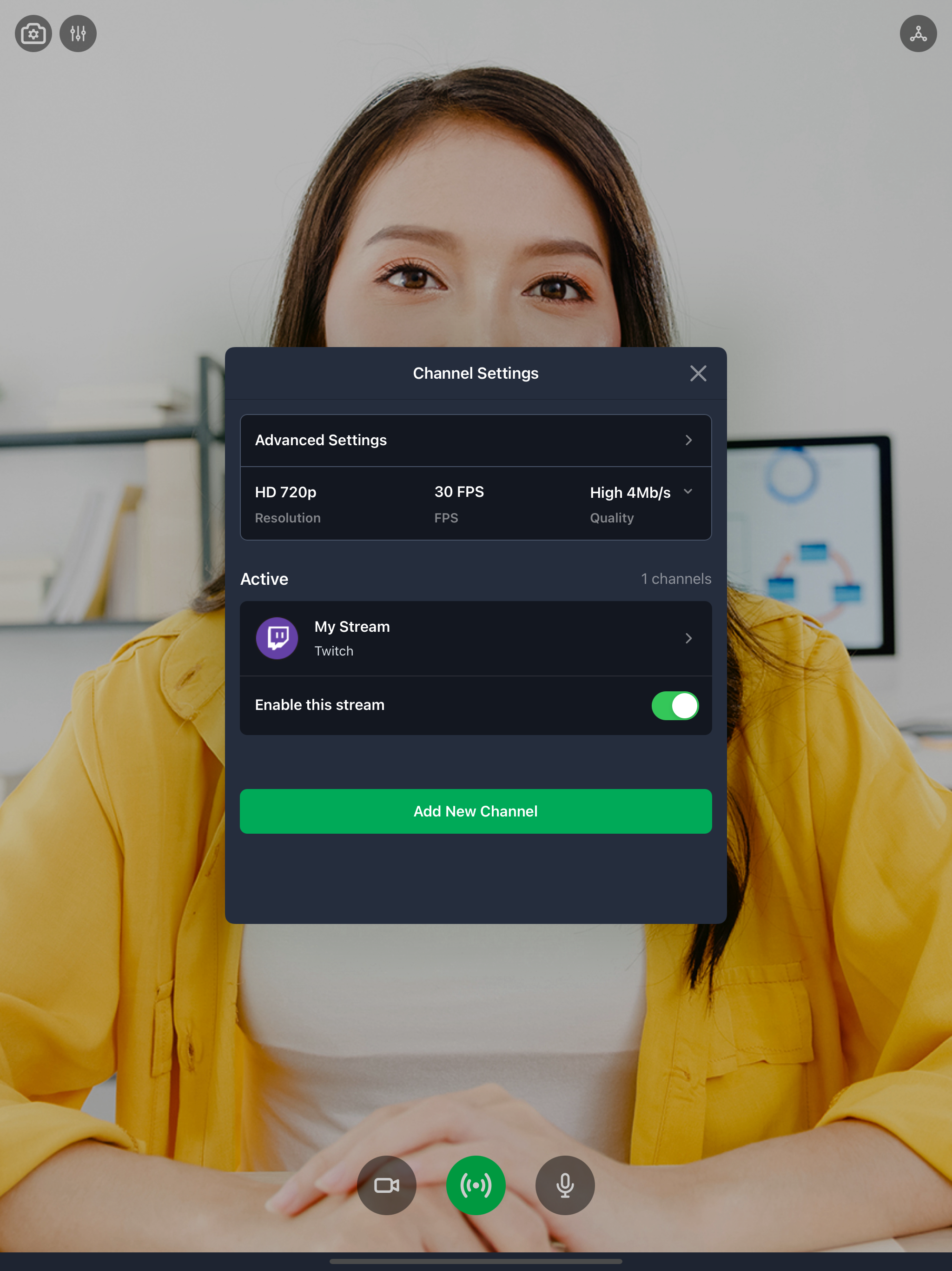 SplitCam Live Streaming App