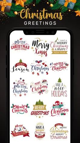 Game screenshot Christmas Lettering Stickers! hack