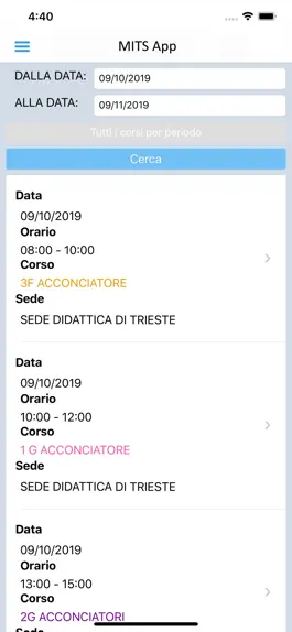 Game screenshot MITS App apk