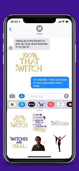 Game screenshot The Witches Movie Sticker Pack apk