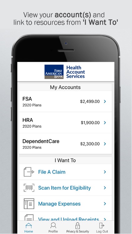 First American Bank Health