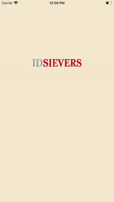 ID Sievers Screenshot