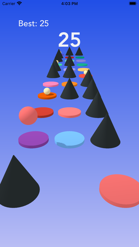 #2. Hop N Switch 3D (iOS) Podle: Appulet, Inc