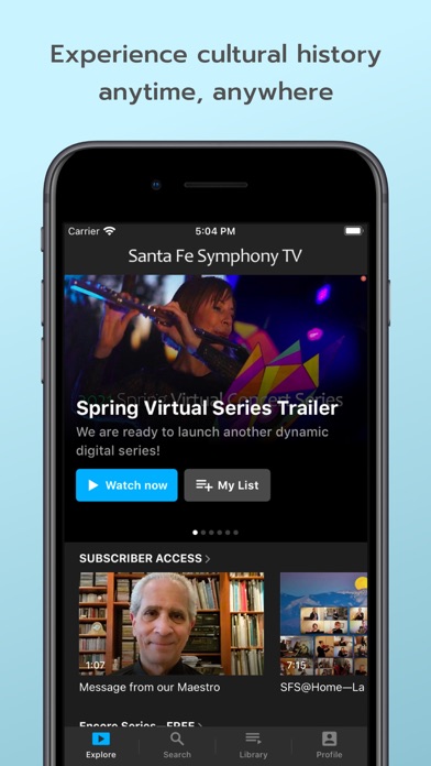 The Santa Fe Symphony Screenshot