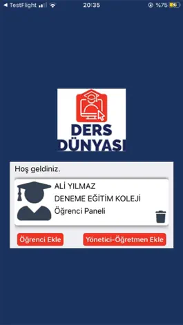 Game screenshot Ders Dünyası apk