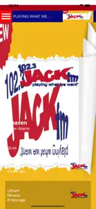 Jack FM 102.3 KBCE Alexandria screenshot #1 for iPhone