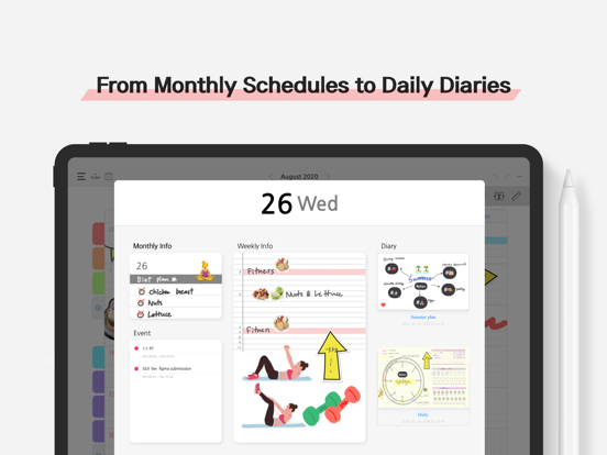 Screenshot #5 pour DDiary Pro - Handwritten Diary