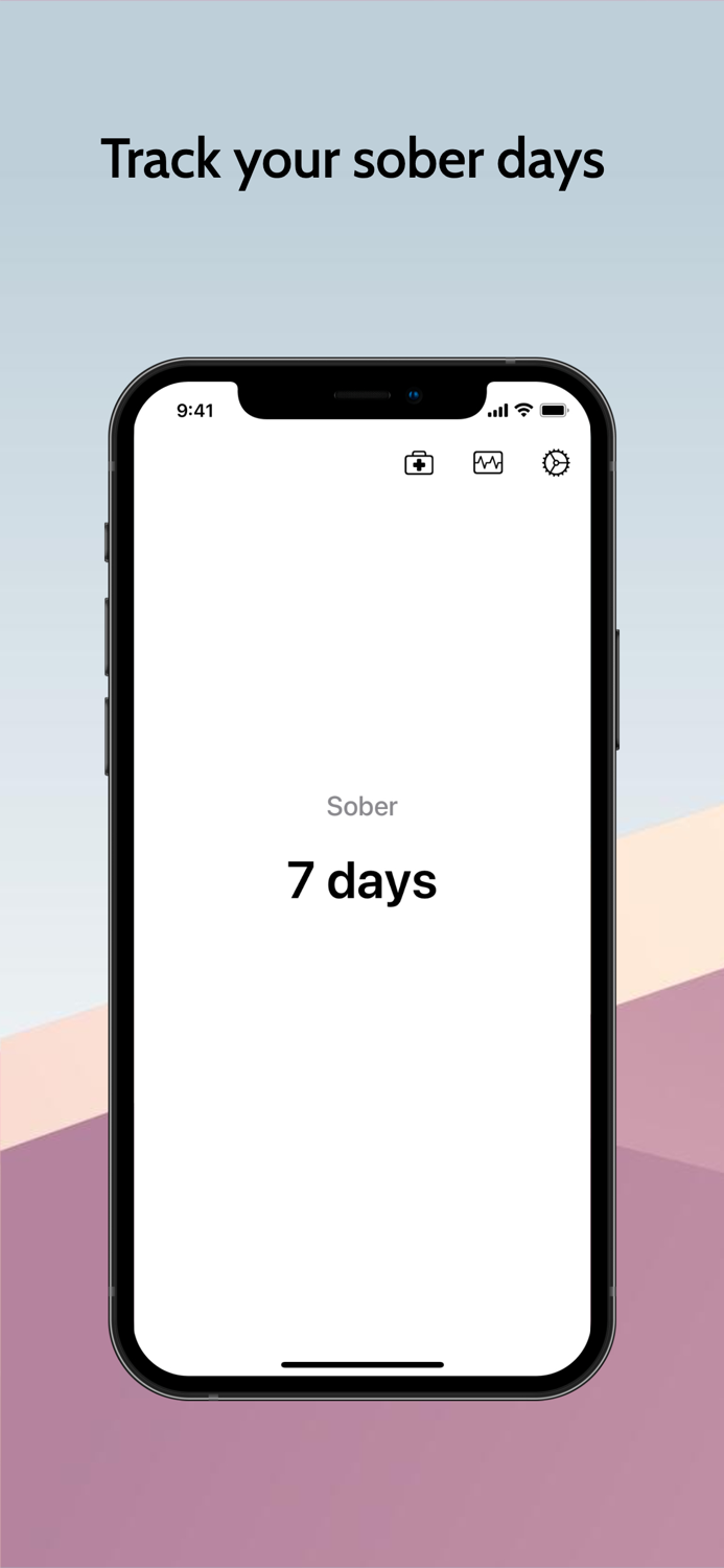Sober - Counter of dry days