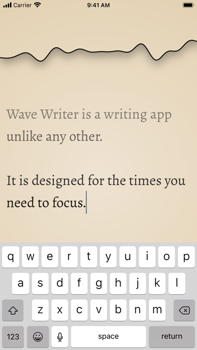 Wave Writer Screenshot