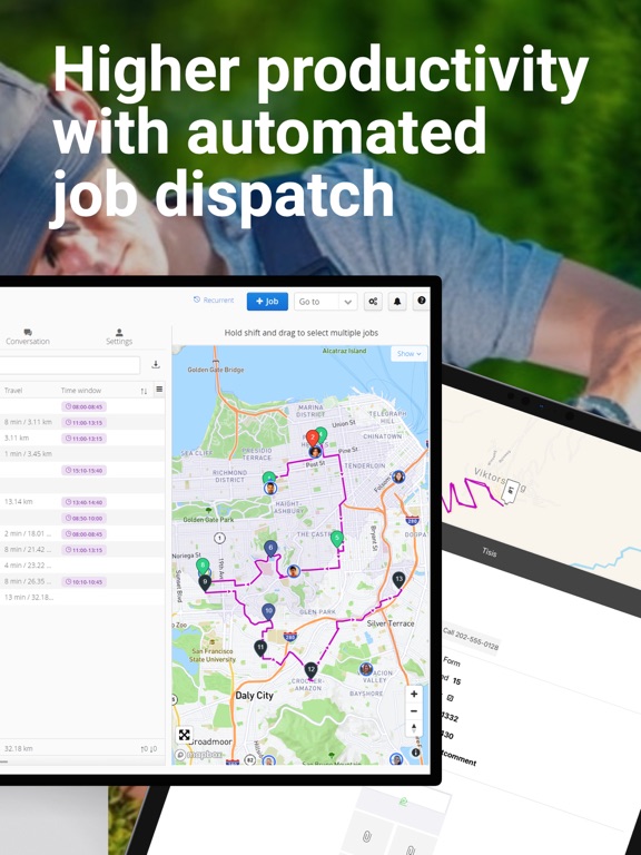 Screenshot #6 pour Hellotracks - GPS Locator