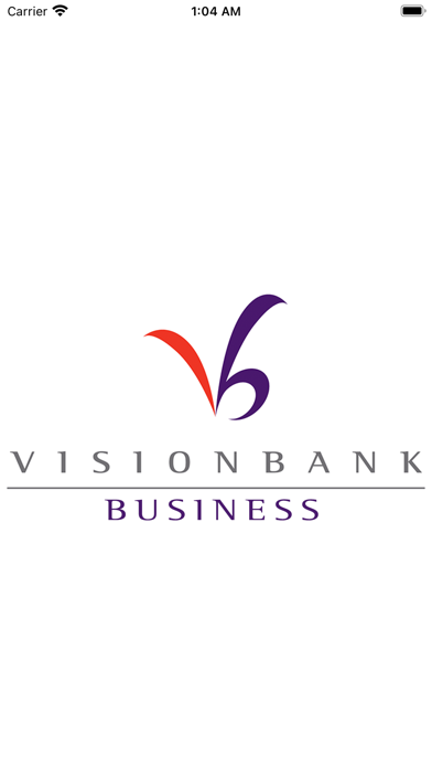 VisionBank Business Banking Screenshot
