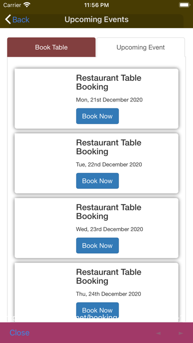 Rajpoot Indian Restaurant Screenshot