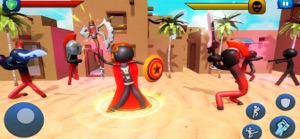 Stickman Fighting Shadow Ninja screenshot #1 for iPhone