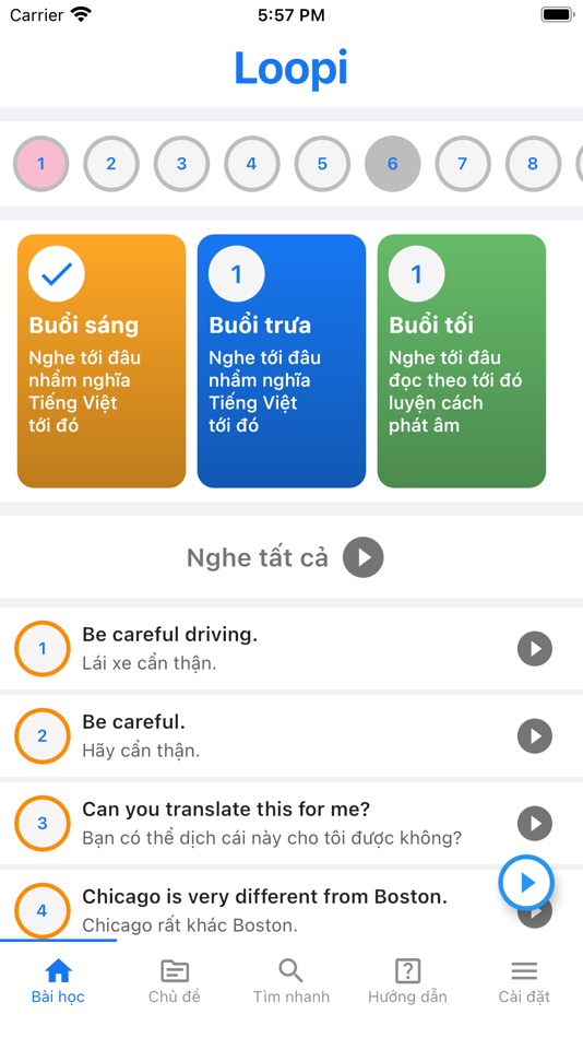 #1. Loopi (iOS) Podle: Tran Cong Nghia
