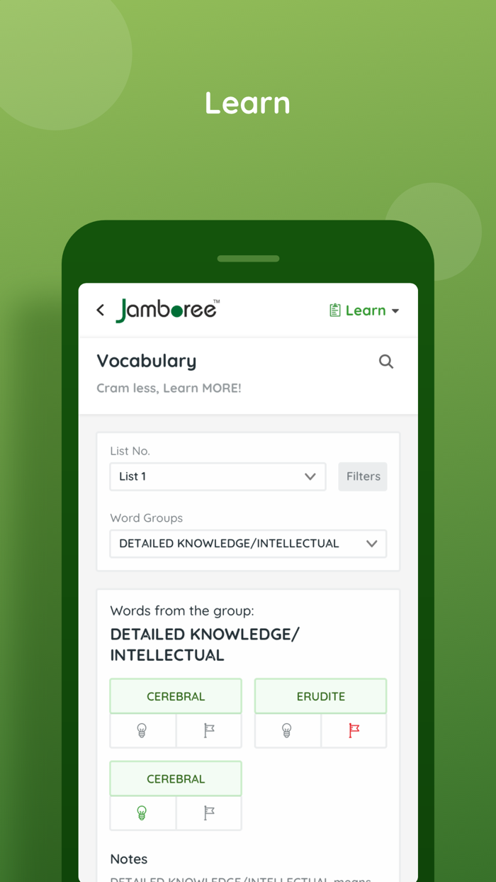 Simplified GRE Vocabulary