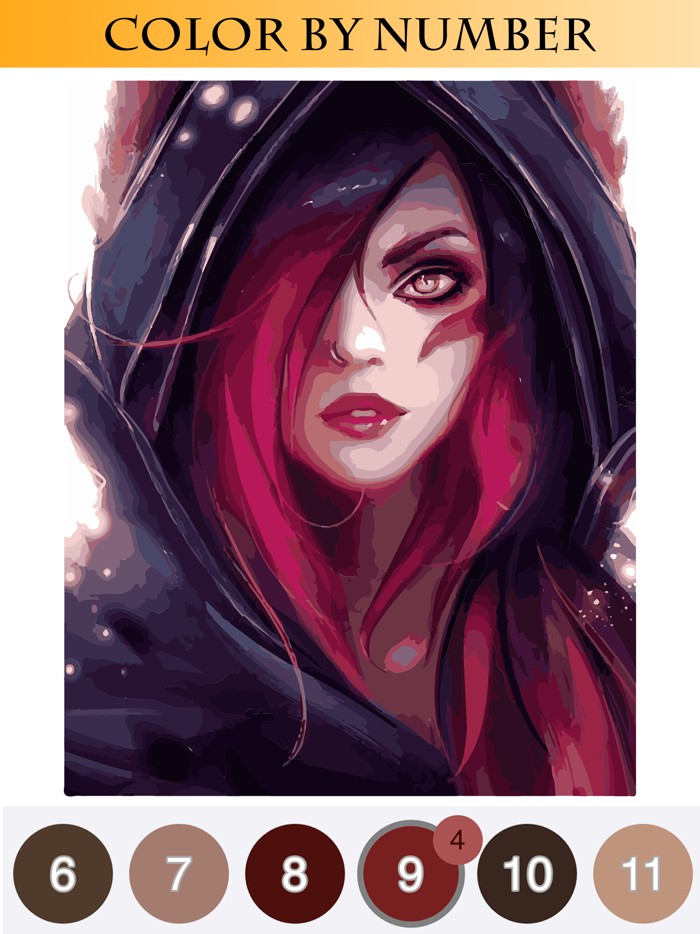 Oil Painting  Color By Number