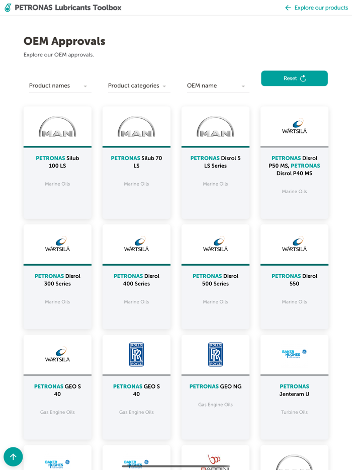 PETRONAS Lubricants Toolbox