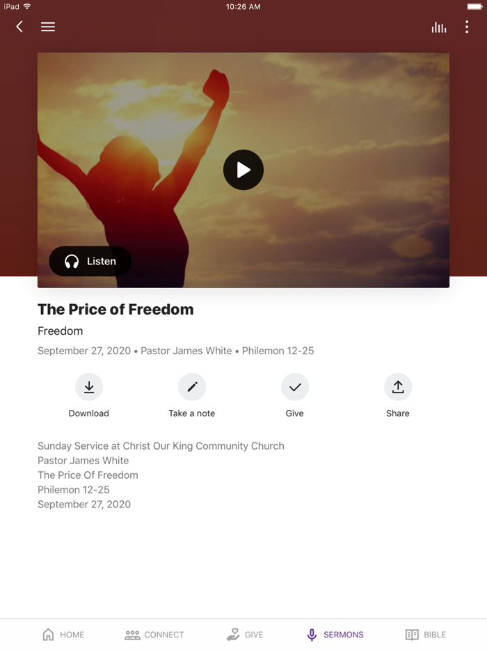 Christ Our King Comm Church