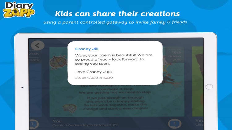 DiaryZapp - Journal for Kids screenshot-5