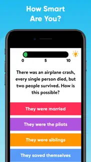 idiot test - quiz game iphone screenshot 1