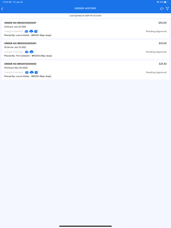 App screenshot