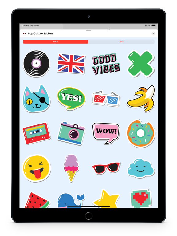 Screenshot #6 pour Pop Culture - GIFs & Stickers