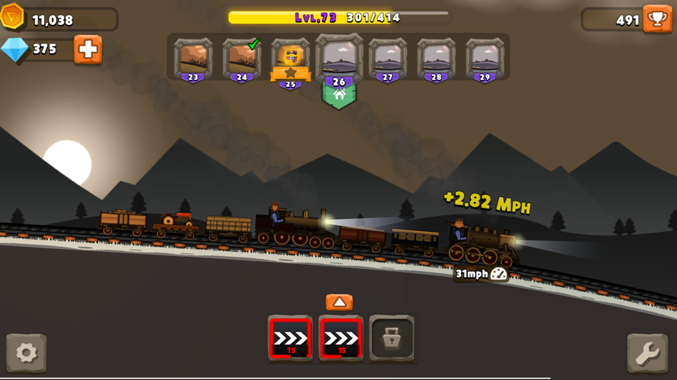 #5. TrainClicker Idle Evolution (iOS) 由: PixelRNG LLC