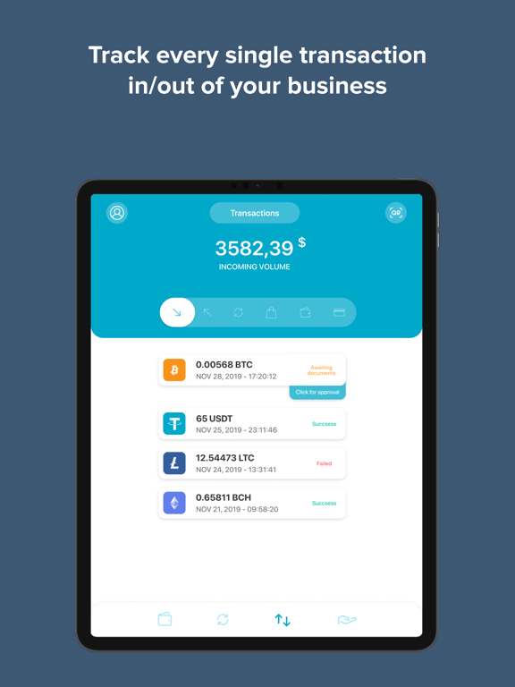 Screenshot #5 pour Elegro Business Wallet