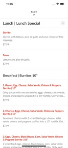 El Barrio Burritos screenshot #3 for iPhone