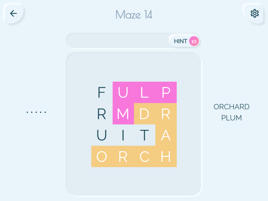Word Maze Puzzle screenshot 4