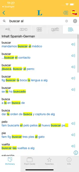 Game screenshot Spanisch XL Pro Wörterbuch hack