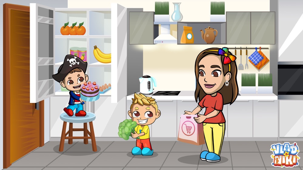 Vlad and Niki Supermarket game Free Download App for iPhone - STEPrimo.com