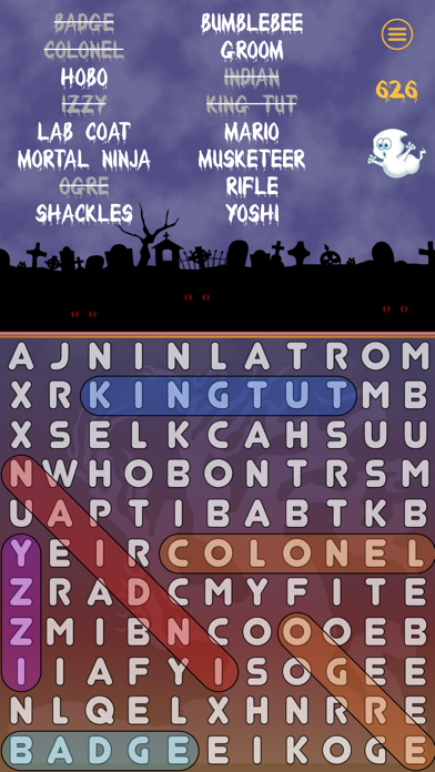 WordSearch Halloweenのおすすめ画像5