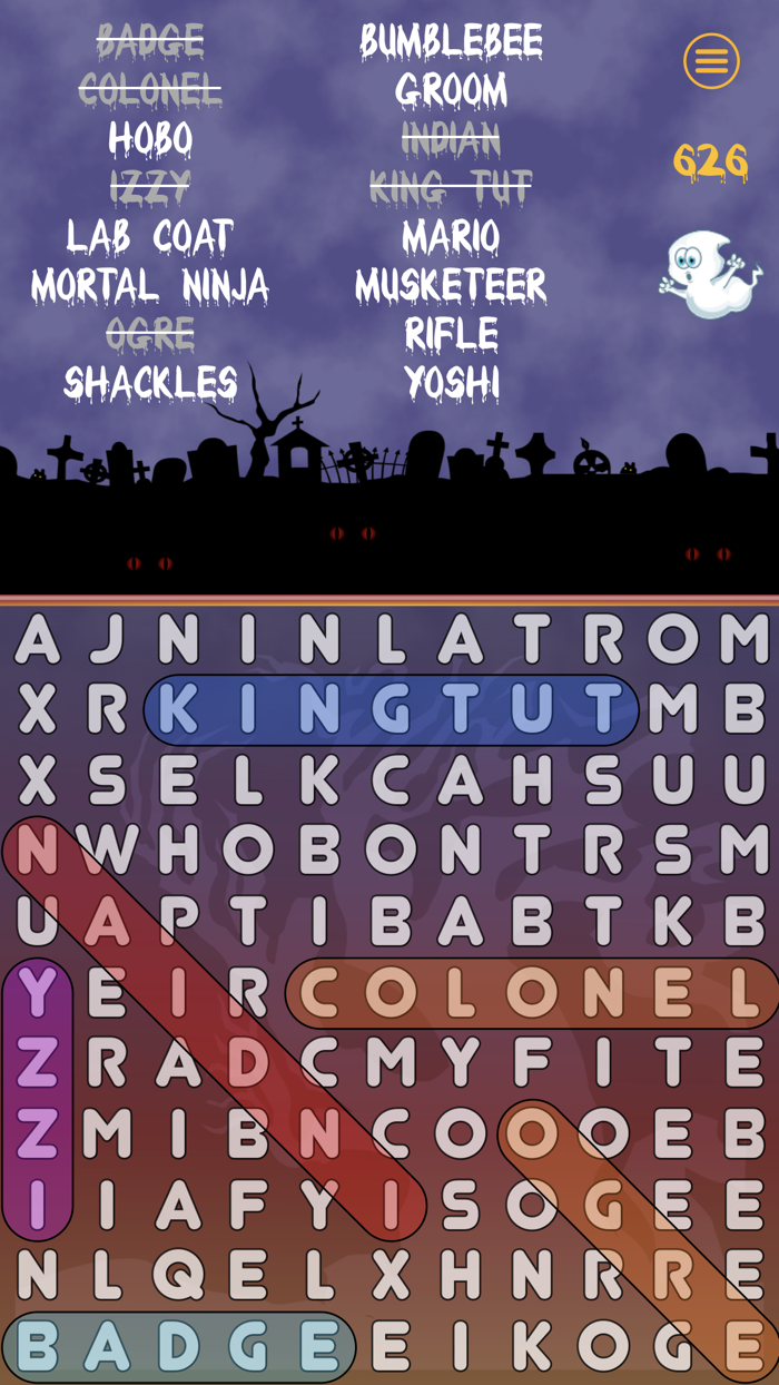 WordSearch Halloween