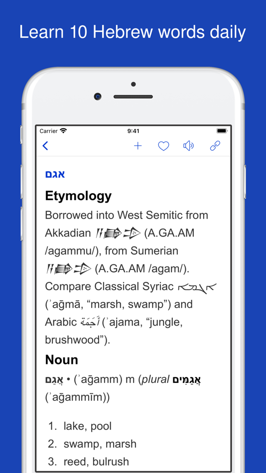#4. Dictionary of Hebrew (iOS) 由: Thuy Duong