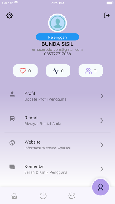 RenTTara - Rental Nusantara Screenshot