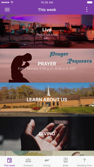 Thrive Worship Center Screenshot