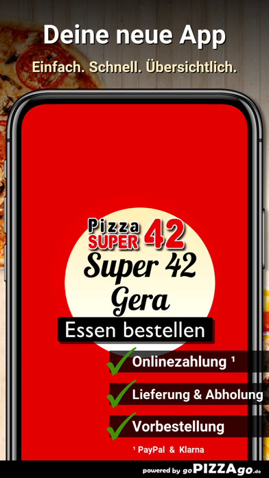 Pizza Super 42 Gera screenshot 1