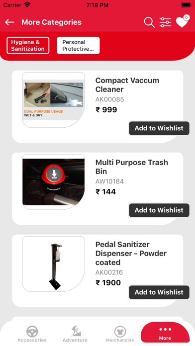 Mahindra Genuine Accessories Screenshot