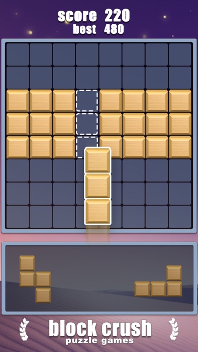 Screenshot #3 pour Block Crush: Tap Remove Cube