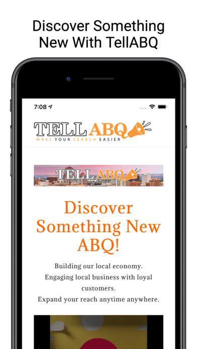 TellABQ Screenshot