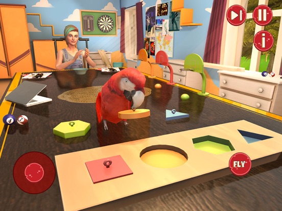 Home Parrot Sim Pet World Game