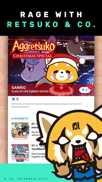 MomentSQ™ Aggretsuko Christmas screenshot 2