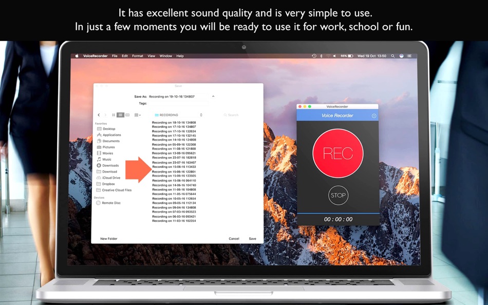 #2. Voice Recorder Pro (macOS) 由: Emanuele Floris