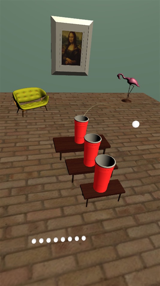 #4. Tricky Pong 3D (iOS) 由: Mert Kalak