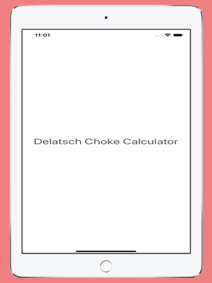 Delatsch Choke Calculator