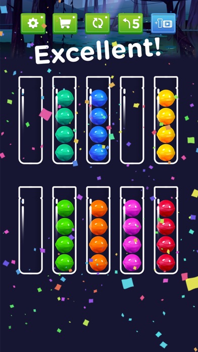 Ball Sort - Color Ball Puzzle Screenshot